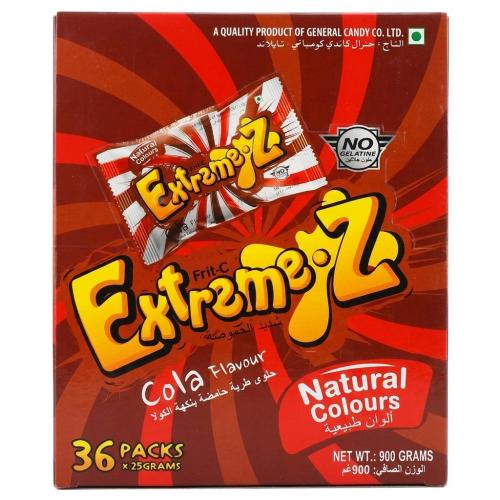 -Extreme Z كرتون حلوى حامض بنكهة الكولا