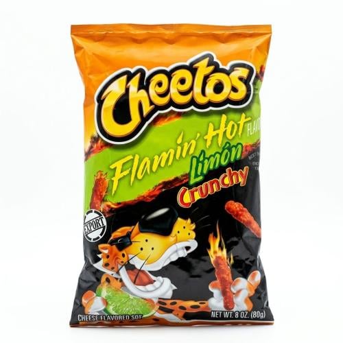 Cheetos Flamin’ Hot Limón Crunchy شيتوس حار بالليم...