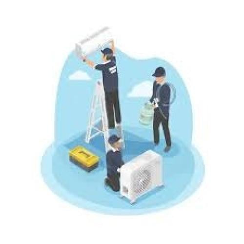 تركيب مكيف اسبليت شامل 4 متر نحاس