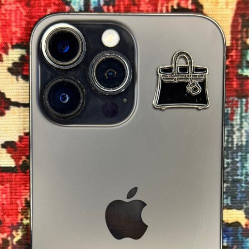 ستيكر معدني - شنطة بيركن