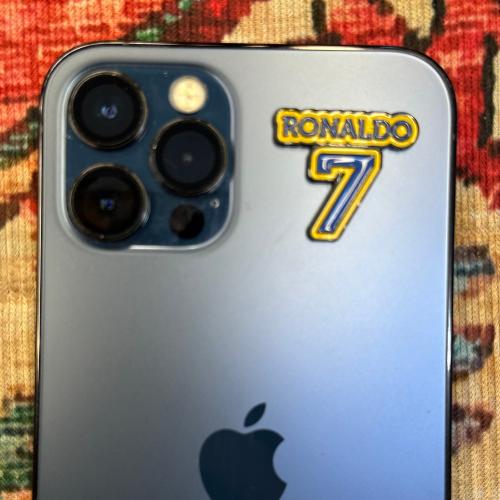 ستيكر معدني - الأسطورة رونالدو