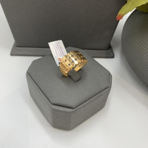 خاتم بحريني عيار 21 ذهب صافي