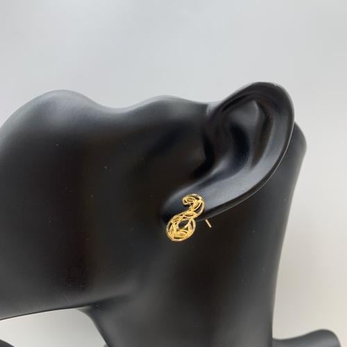 حلق عيار 21 ذهب صافي الوزن 1.9