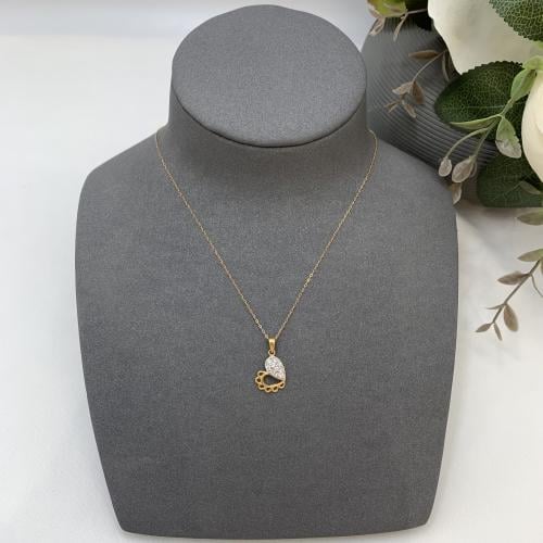 تعليقه إيطالي تصميم الألماس عيار 18