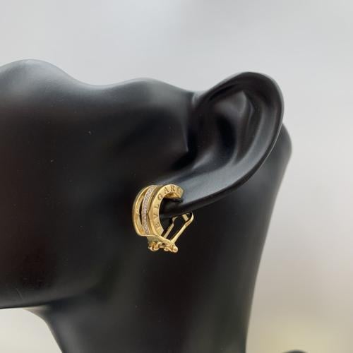 حلق إيطالي عيار 18 تصميم الألماس