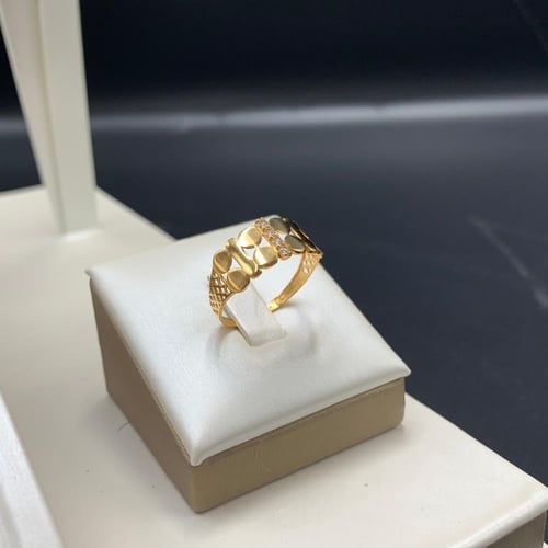 طقم بحريني تصميم الألماس عيار 21 الوزن 34.91