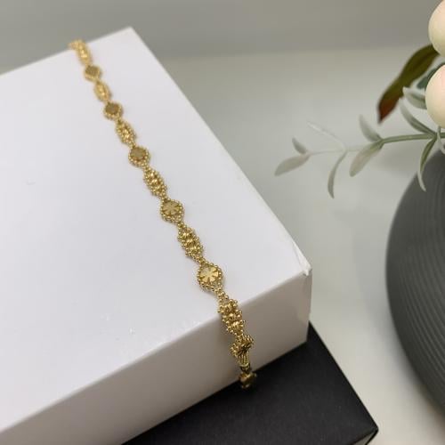 أسواره إيطالي ناعم عيار 18 ذهب صافي الوزن 5.9