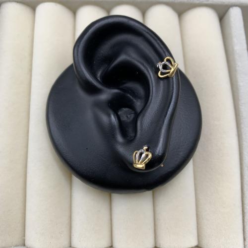 حلق إيطالي ذهب صافي عيار 18