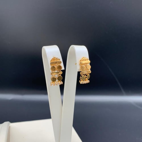 طقم بحريني تصميم الألماس عيار 21 الوزن 34.91