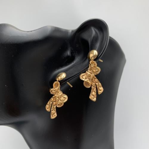 حلق عيار 21 ذهب صافي الوزن 4.68