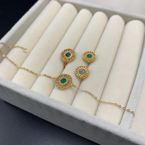 طقم بحريني دورين عيار 21 الوزن 11.4