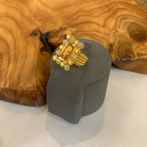 خاتم عيار 21. الوزن 7.3