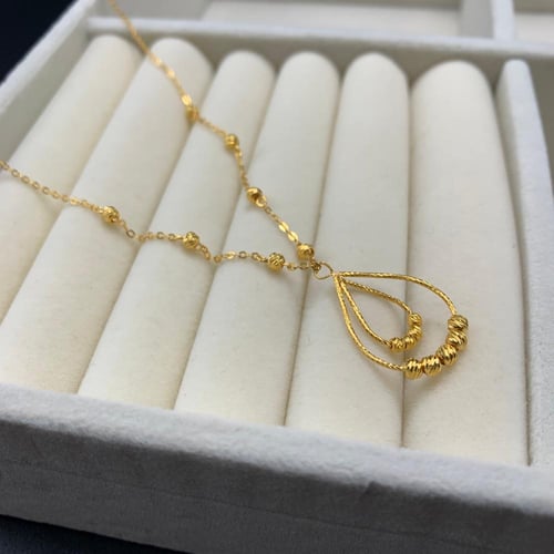 طقم بحريني عيار 21 ذهب صافي الوزن 6.6