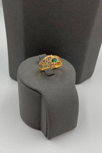 خاتم بحريني عيار 21 الوزن 3.48