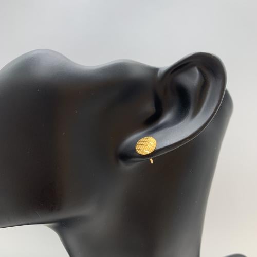 حلق عيار 21 ذهب صافي الوزن 1.5