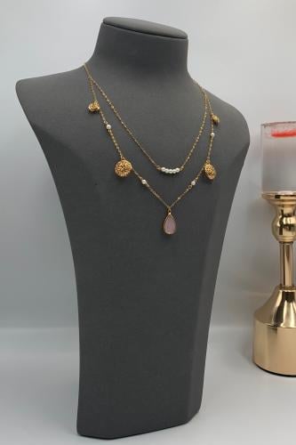 عقد دورين بحريني بإضافة اللؤلو الزراعي الطبيعي عيا...