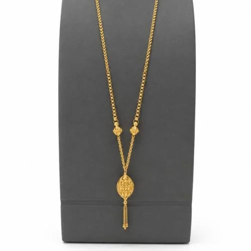 Bahraini rosary, 21 karat pure gold, weight 16.37