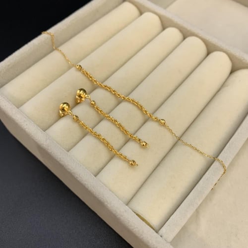 طقم ناعم الدوريكا عيار 21 ذهب صافي الوزن 6.5