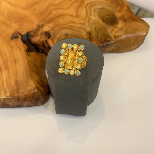 خاتم عيار 21. الوزن 7.3