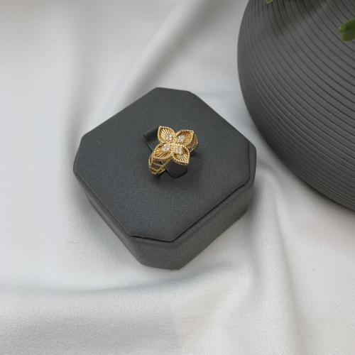 خاتم إيطالي تصميم الألماس عيار 18