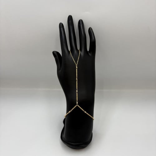 كف ذهب عيار 21 وزن 1.83 جرام بتصميم متدرج ناعم