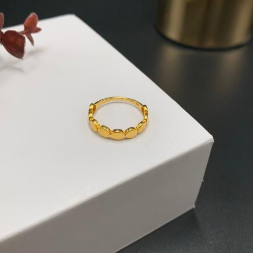 خاتم ناعم بحريني عيار 21 ذهب صافي الوزن 2