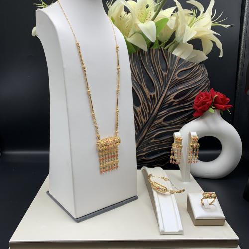 طقم بحريني بطريقة السبحه عيار 21 الوزن 39.9