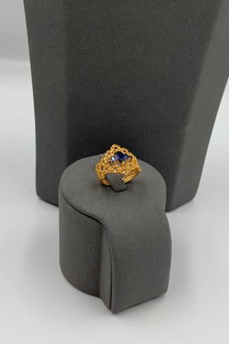 خاتم بحريني عيار 21 الوزن 3.6