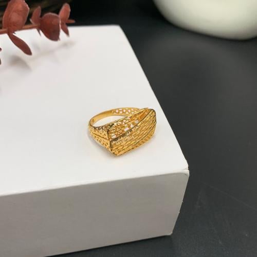 خاتم بحريني عيار 21 ذهب صافي