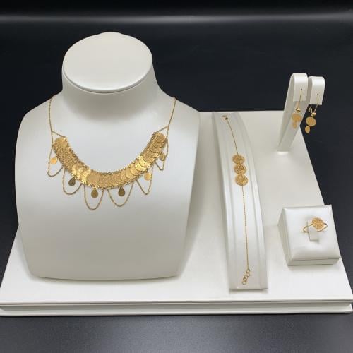 طقم الجنيهات عيار 21 ذهب صافي الوزن 10.4