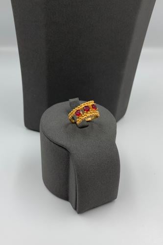 خاتم بحريني عيار 21 الوزن 3.55