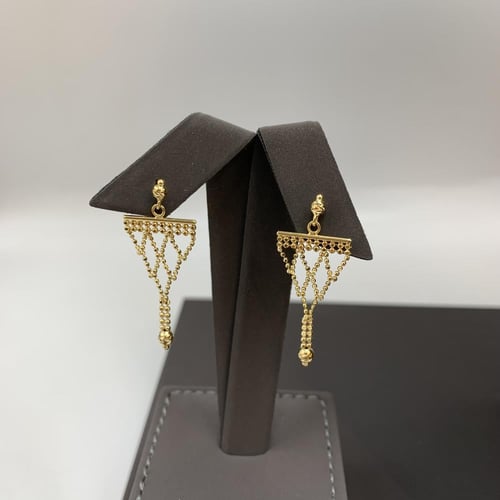 طقم تصميم إيطالي عيار 18 ذهب صافي الوزن 15.6