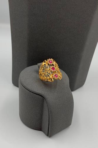 خاتم بحريني عيار 21 الوزن 5.66