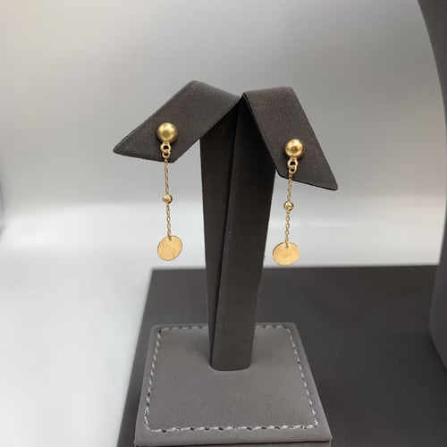 طقم إيطالي دورين ذهب صافي عيار 18 الوزن 8.6