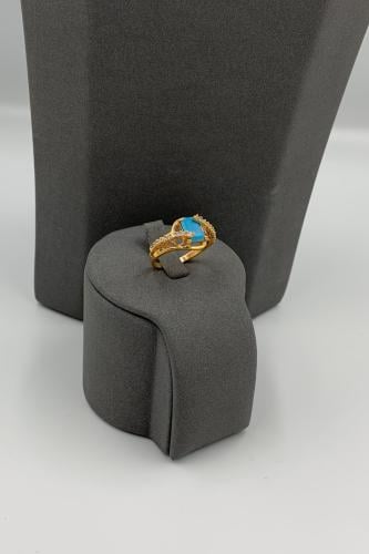 خاتم عيار 21 بحريني الوزن 4.12