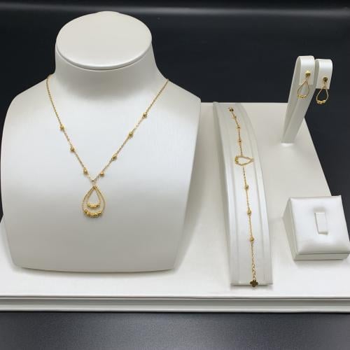 طقم بحريني عيار 21 ذهب صافي الوزن 6.6