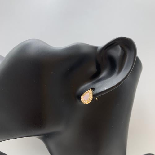 حلق بحريني عيار 21 باللون البنك الوزن 2.3