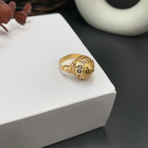 خاتم مميز عيار 21 ذهب صافي الوزن 3.8