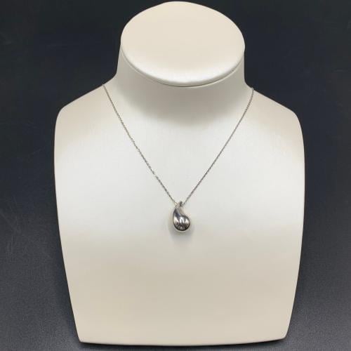 عقد بوتيغا ذهب ابيض عيار 18 ذهب صافي