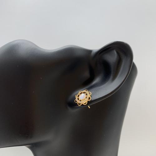 حلق بحريني تصميم الألماس عيار 21 الوزن 2.6