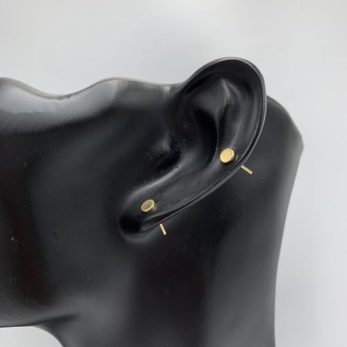 حلق ناعم إيطالي عيار 18 ذهب