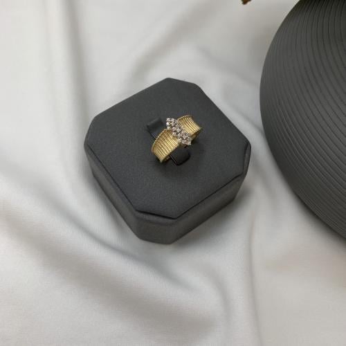 خاتم إيطالي تصميم الألماس عيار 18