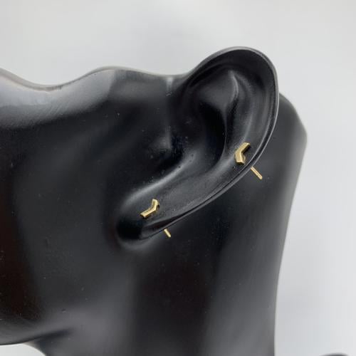 حلق ناعم إيطالي عيار 18 ذهب صافي