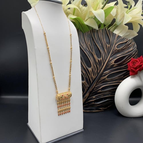 طقم بحريني بطريقة السبحه عيار 21 الوزن 39.9