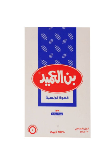 قهوة فرنسية العميد فاتح بندق + كلاسيك 250 جم