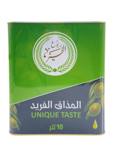 زيت زيتون ربوع الخير ١٠ لتر المذاق الفريد تنك