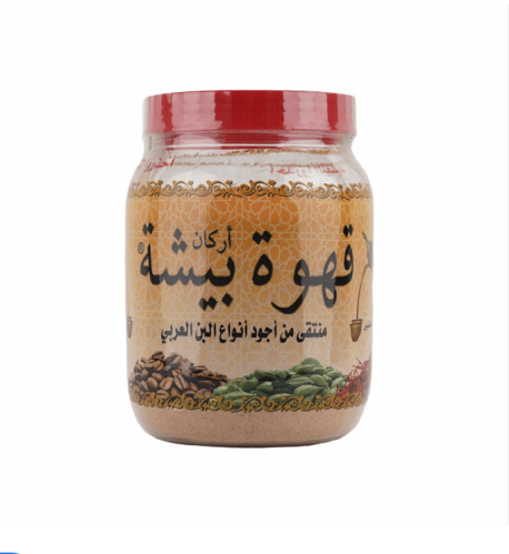 قهوة اركان بيشة بلاستيك 500 جم