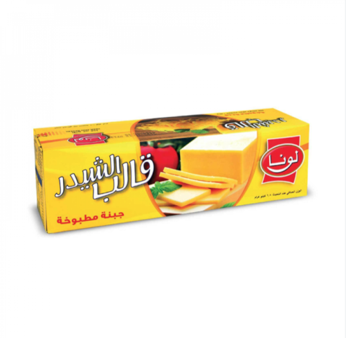 جبنة شيدر قالب لونا 1800 جم