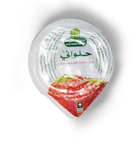 مربى مشمش شفرات 30غ *100 حبة الرواد حلواني