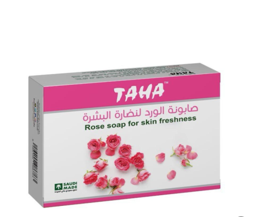 صابونة الورد لنضارة البشرة -TAHA